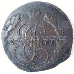 Rusko - 5 kopějek 1771 E.M.