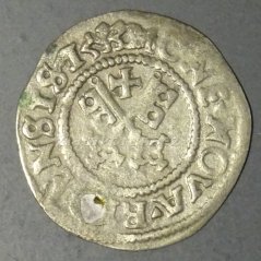 Riga - Lotyšsko - Schilling 1533 Walther von Plettenberg