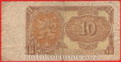 10 Kčs 1953 PN - český číslovač