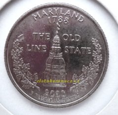 USA - Maryland - 1/4 dollar 2000 D