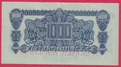 1000 korun 1944 AA 2 X SPECIMEN + KOLEK
