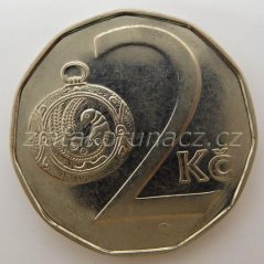 2 koruna 1996