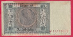 Německo - 10 Reichsmark 22.1.1929 - série W-S - 8 m.č.