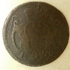 Fenik-1/4 krejcar 1759 bz.-varianta II.