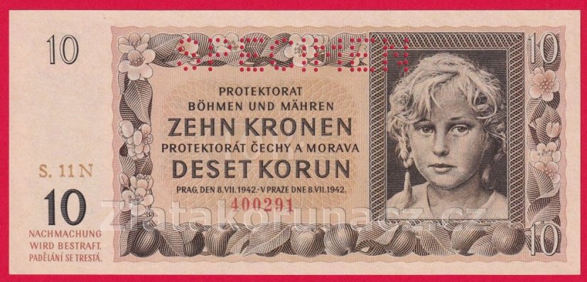 10 Korun 1942 N 11
