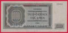 1000 Korun 1942 - I. Vydání F