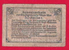 Vídeň - 50 haléřů - 1919