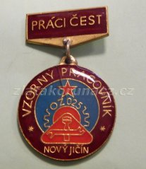Vzorný pracovník Nový Jičín - Práci čest