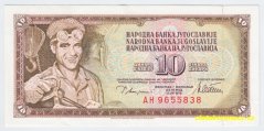 Jugoslávie - 10 Dinara 1978