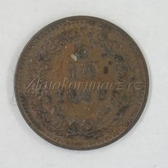 5/10 krejcaru 1885 b.z.- varianta