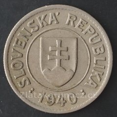 1 koruna 1940