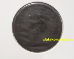 Anglie - 1/2 penny 1807