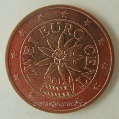 Rakousko - 2 Cent 2012