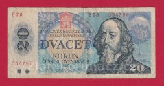 Československo - 20 korun 1988 E 78
