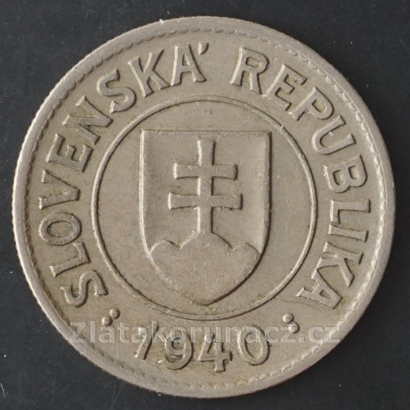 1 koruna 1940