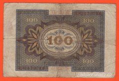 Německo - 100 Mark 1.11.1920 - série C - A