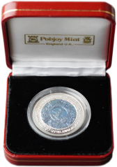 Britské panenské ostrovy - 5 dollars 2010 Hans Christian Andersen - bimetalický