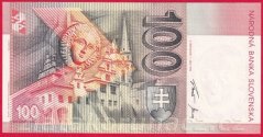 Slovenská republika - 100 korun 1996 "D"