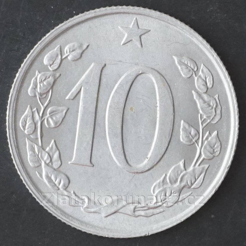 10 haléř 1970