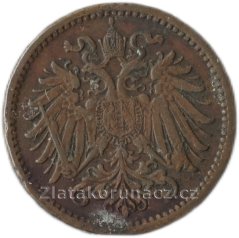 1 haléř F.J.I. - 1894