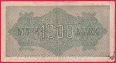 Německo - 1000 mark 15.9.1922 - série Ka-WD