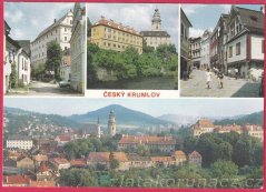 Český Krumlov - Okresní město v Českokrumlovské vrchovině Šumavského podhůří