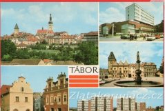 Tábor - celkový pohled, hotel Palcát