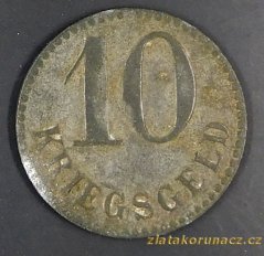 Německo - Swinemunde - 10 pfennig 1917