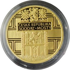 2011 - 5 000 Kč - Most ve Stříbře Proof