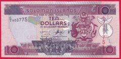 Šalamounovy ostrovy - 10 Dollars 2009