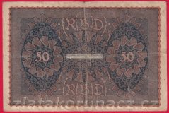 Německo - 50 mark 24.6.1919 - série MBa-pořadí 1