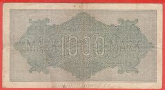 Německo - 1000 mark 15.9.1922 - série G-WB