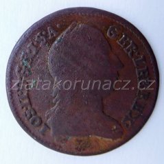 1/4 Krejcar 1777 S