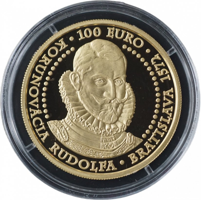 2022 - 100€ Korunovácia Rudolfa
