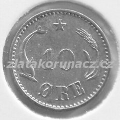 Dánsko - 10 ore 1899