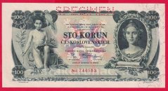 100 korun 1931 Na perf.