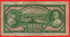100 korun 1920 Ap