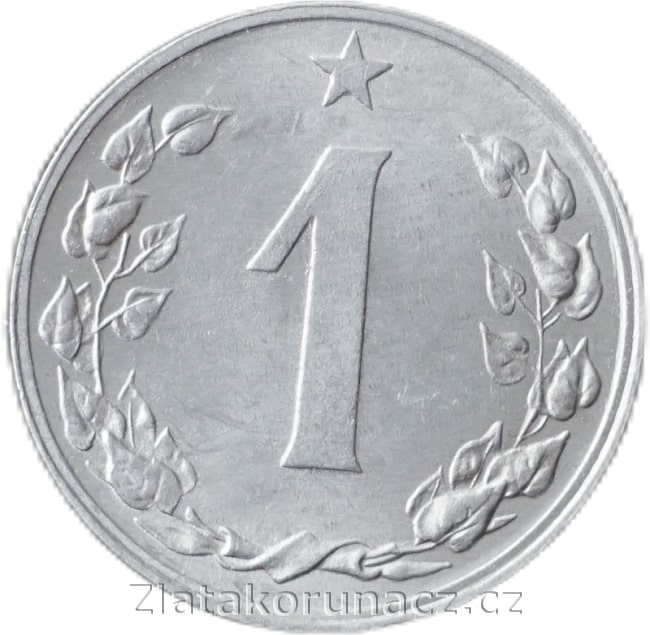 1 haléř 1954