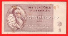 2 K - Terezínská poukázka A 017