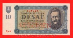10,- Ks 1943 Xp 4