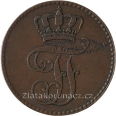 Mecklenburg - Schwerin - 3 pfenninge 1848