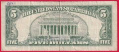 USA-5 Dollars 1963 A