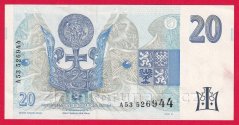Česká republika - 20 korun 1994  A 53