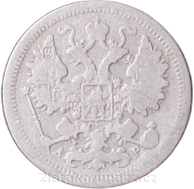 Rusko - 15 kopějka 1902 AR (AP)
