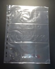 List na 9 telefonních karet Bantex