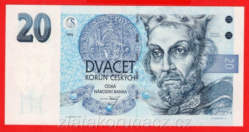 Česká republika - 20 Korun 1994 A 32