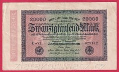 Německo - 20.000 mark 20.2.1923 - série E-VL