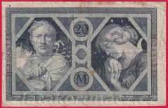 Německo - 20 mark 4.11.1915 - série H