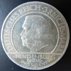Německo - Výmar - 3 marka 1929 G