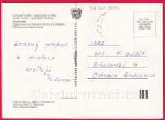 Podbanské - Západ slunce nad Koprovým štítem